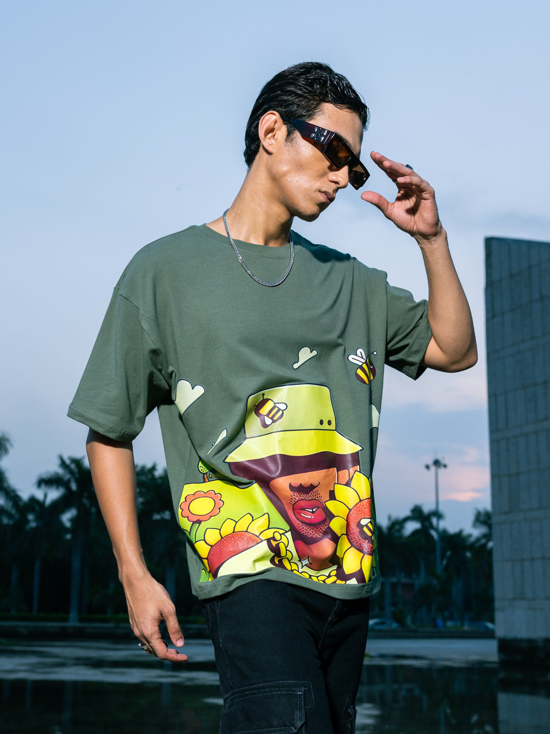 Obey Graphic Olive T-Shirt