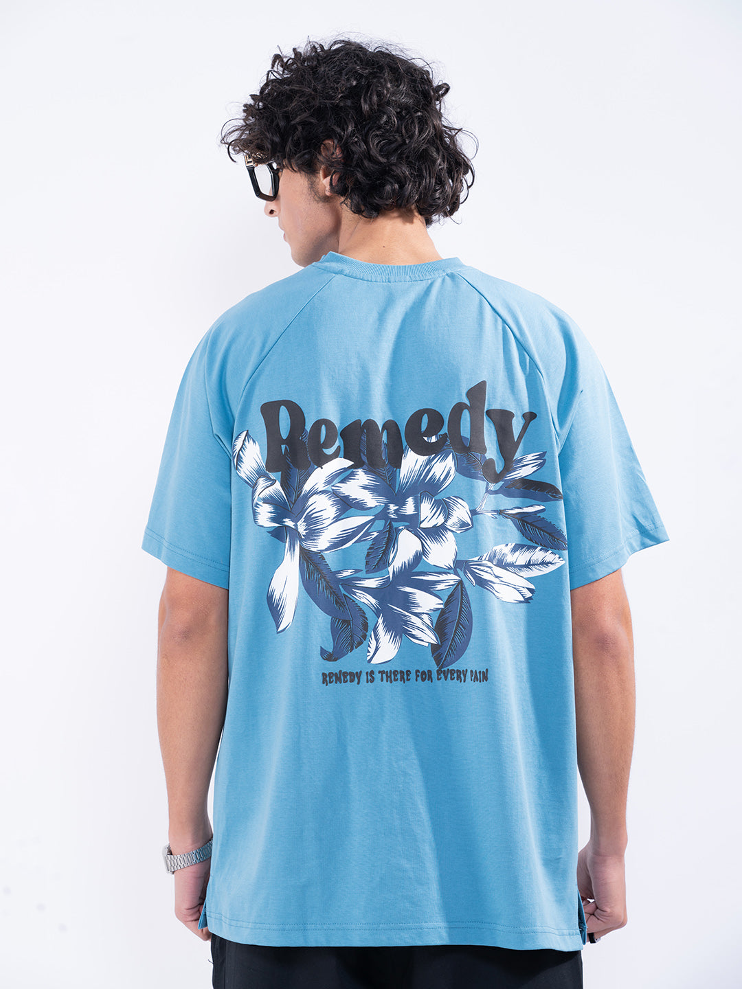 Remedy Zipper Graphic Blue T-Shirt