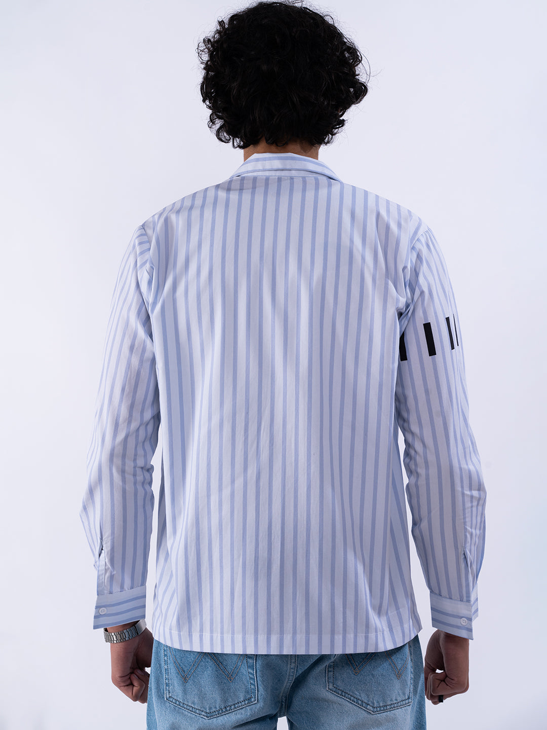 Striped Men's Casual Shirt