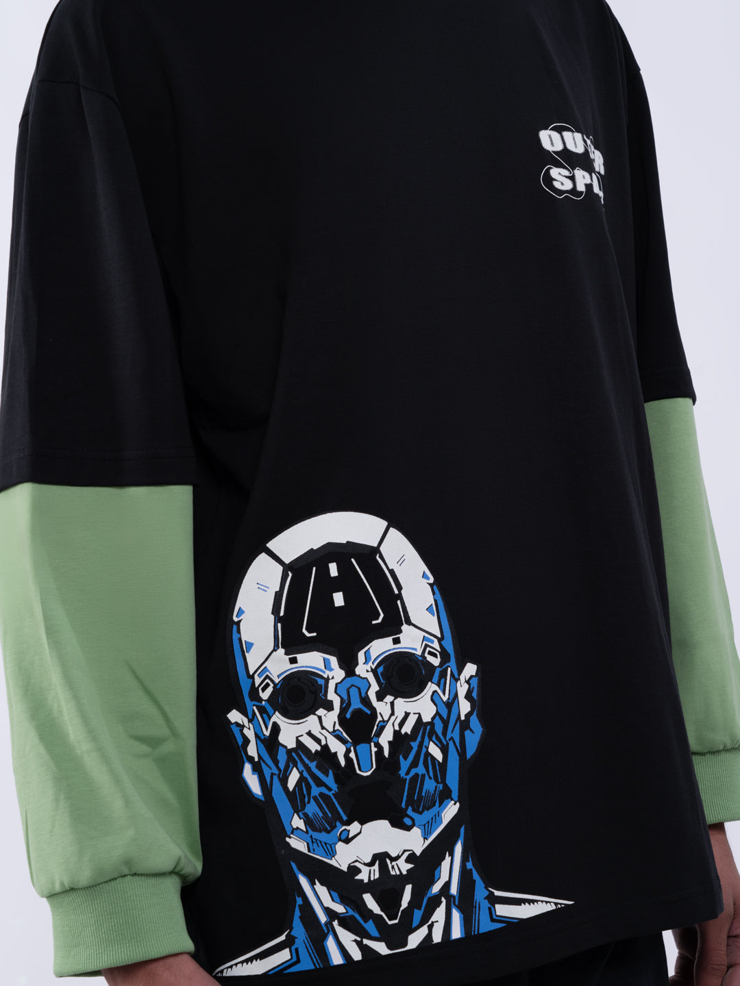 Outer Space Men's T-Shirt with Sleeves