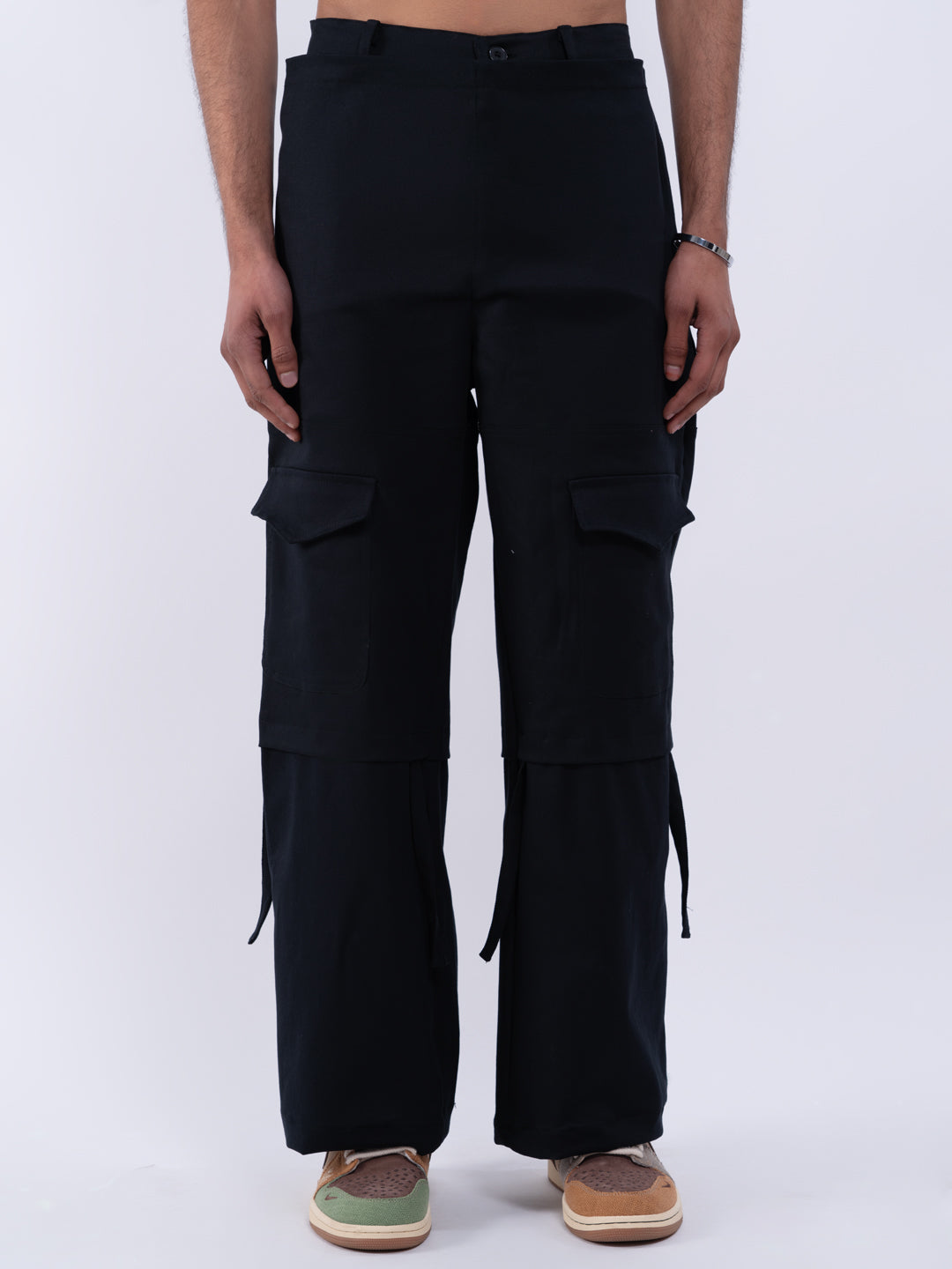 Regular Men's Solid Trousers