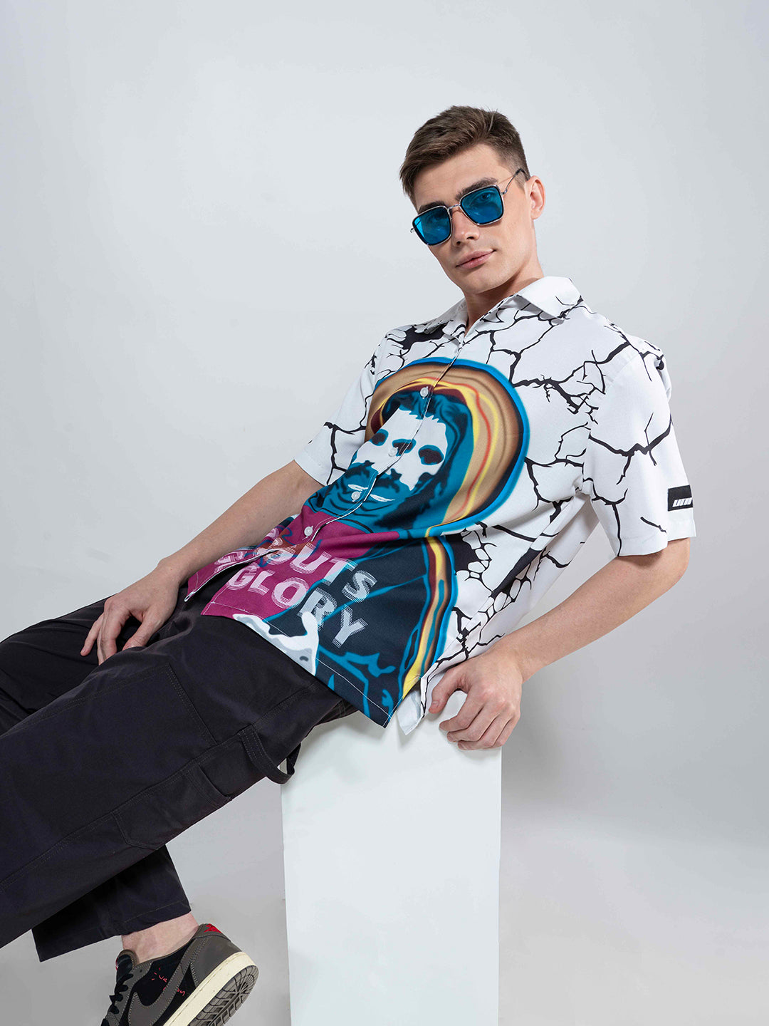 Victory Print Multicolor Shirt