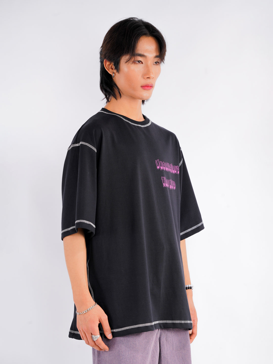 Dark Dreams Men's Oversized T-Shirt